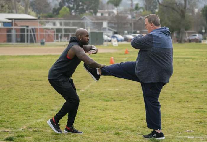 Billy Gardell workout