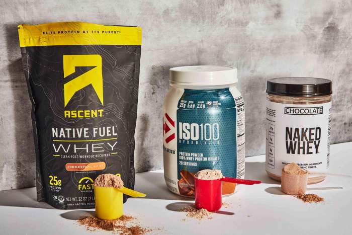 Various Protein Powder Options