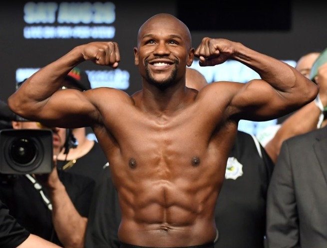 Floyd Mayweather weight class